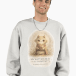 Secret Society of Autodidacts Veljko Petrovic Sombor Serbia premium oversized sweatshirt design