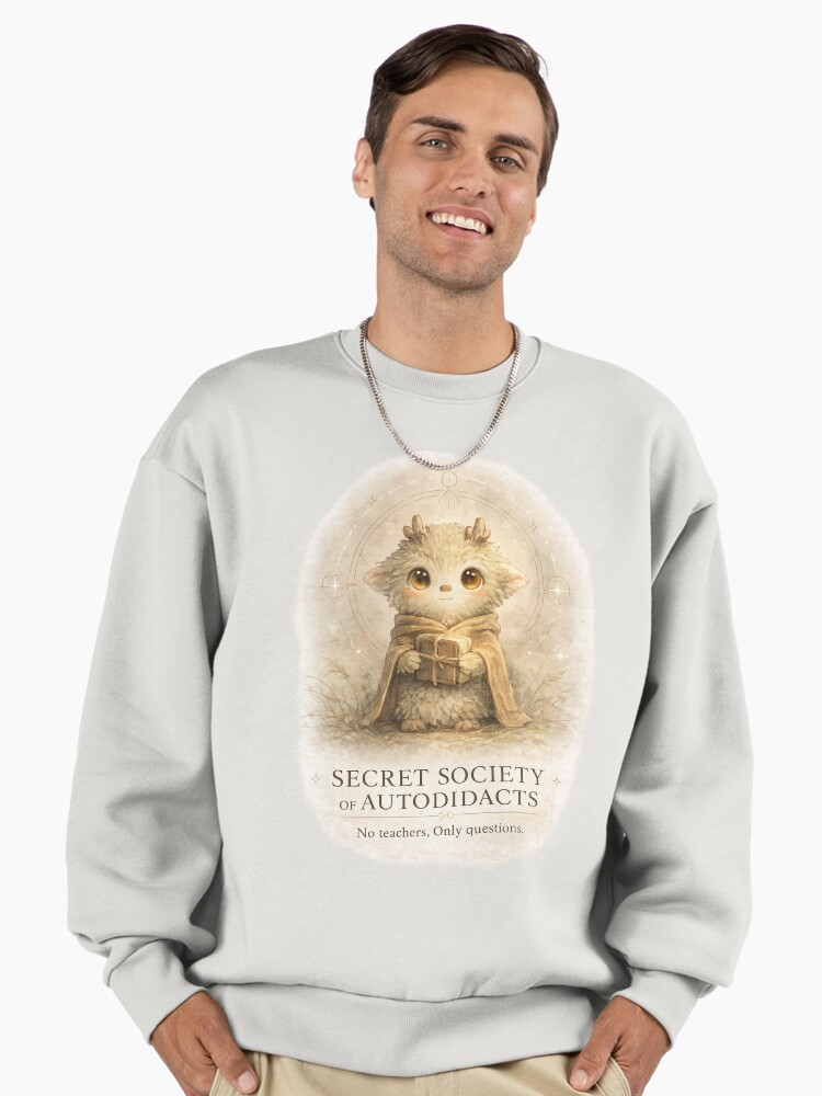 secret society of autodidacts veljko sombor serbiapremium oversized sweatshirt