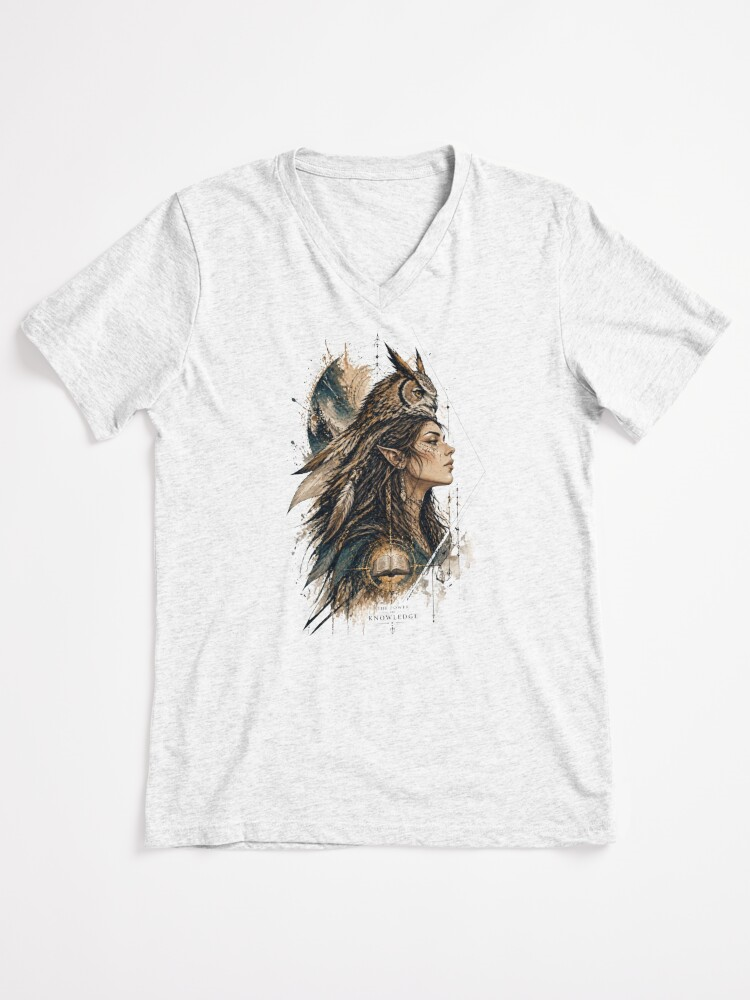 Mystical owl symbolizing wisdom and knowledge in spiritual illustrative art style