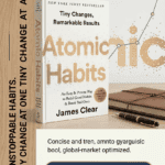 Atomic Habits book by James Clear for building wealth and money habits